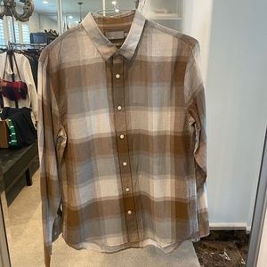 Vince men’s long sleeve button down shirt